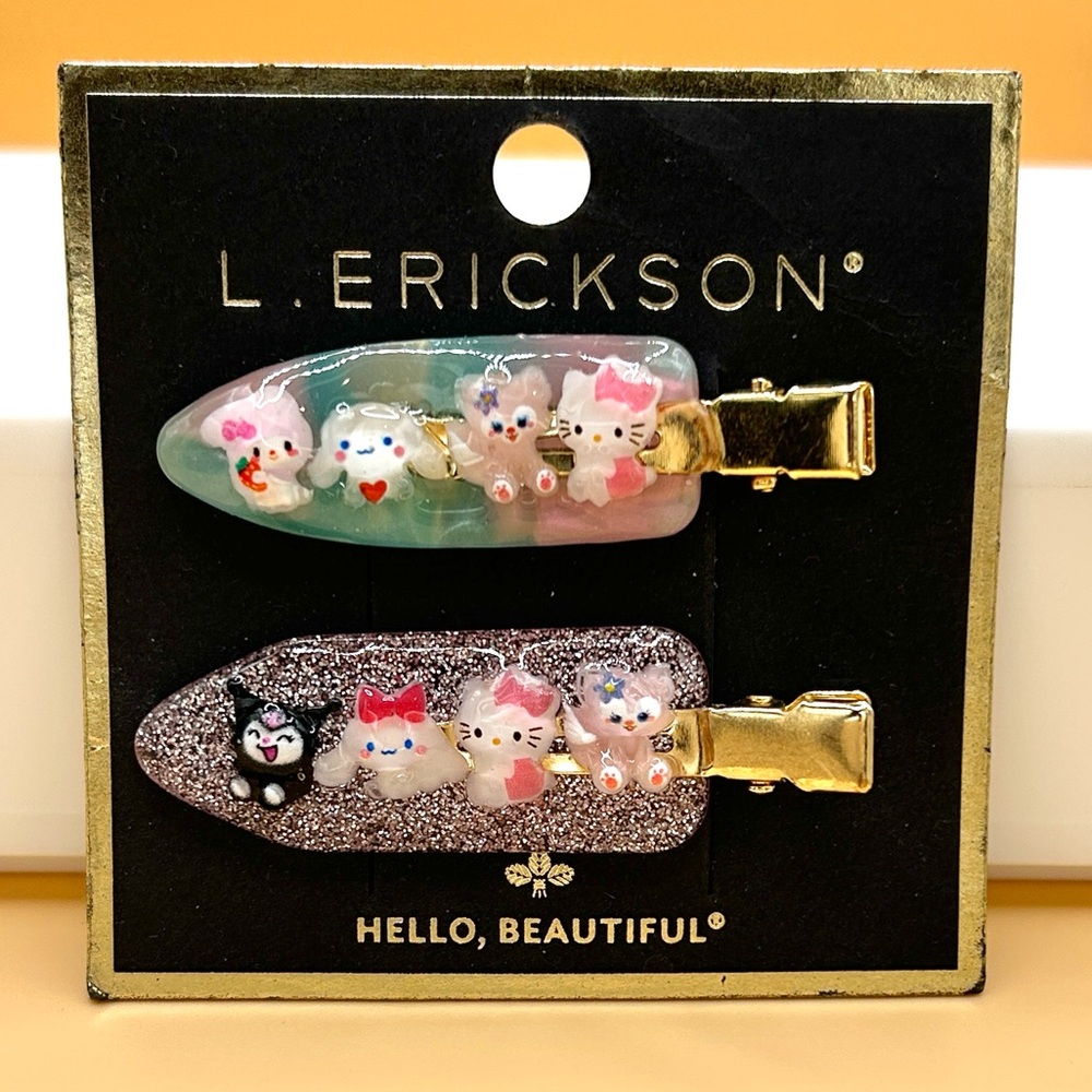 Hello Kitty Friends Hair Clips
